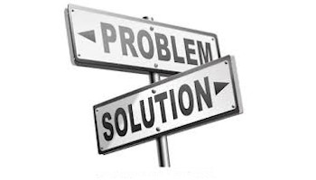 Richtungszeiger für Probleme und Lösungen